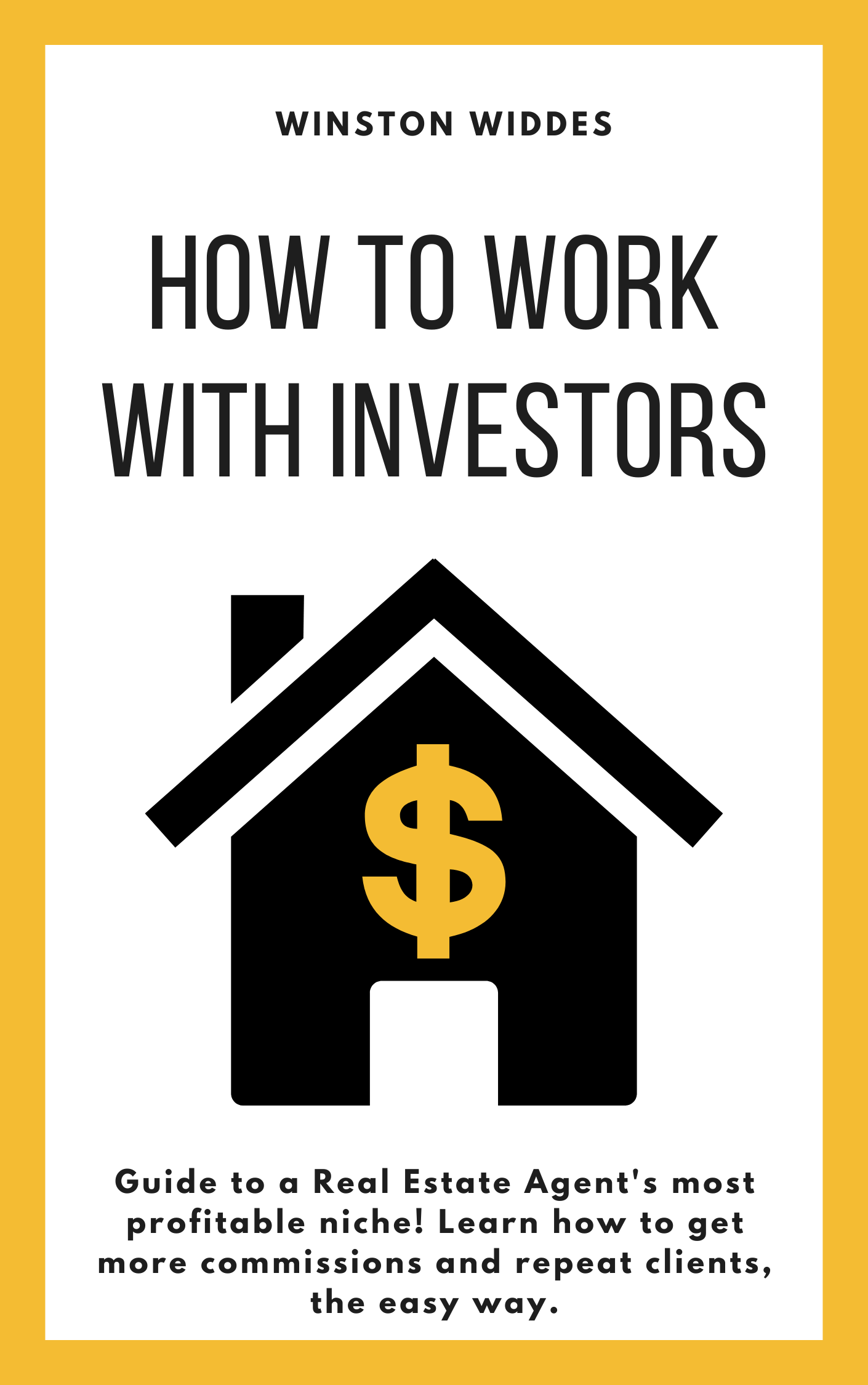 How To Work With Investors book cover